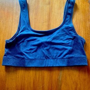 Fabletics grey sports bra